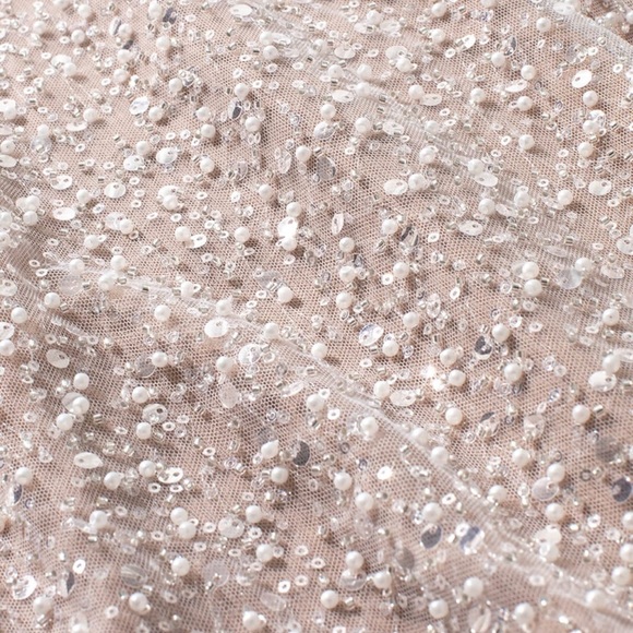 New with tags! Nadine MERABI hand embellished sequin jumpsuit - Picture 7 of 9